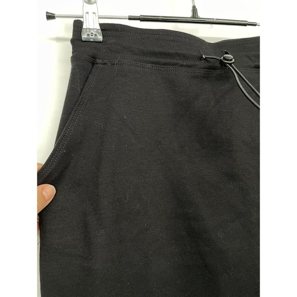 SUNDRY Sunday Short Drawstring Skirt Black Cotton Modal Size1‎ - Picture 2 of 6